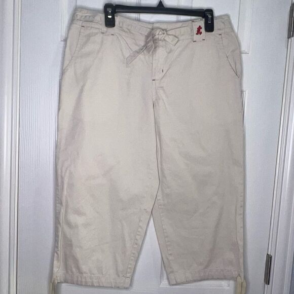 Walt Disney World Capri pant Sz off white Sz Medium - Picture 2 of 12